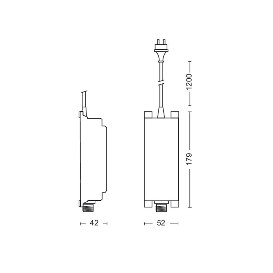 Philips - Virtalähde 48W/12/230V IP67