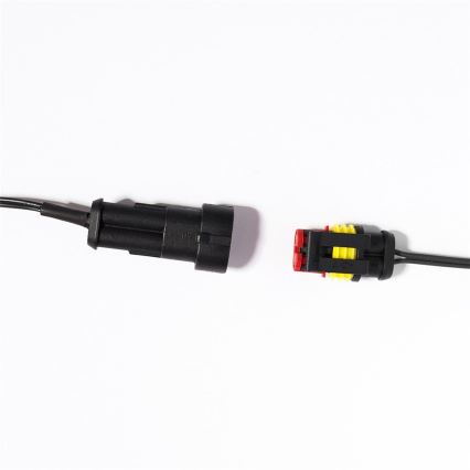 Pidennys LED ulkokäyttöön Jouluketju FELICIA FILAMENT 20xE10 14m läpinäkyvä/lämpimänvalkoinen IP44, Made in the EU