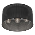 Pinta-asennettava kattokruunu LOFT SHADE 3xE27/60W/230V musta