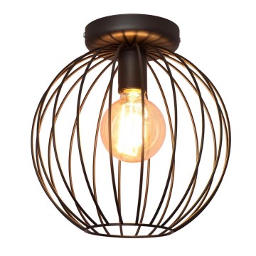 Pinta-asennettava kattokruunu MERCURE 1xE27/15W/230V d. 30 cm musta