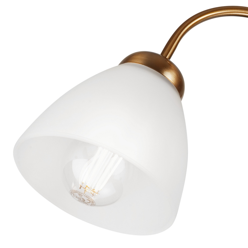 Pinta-asennettava kattokruunu MIRANDA 3xE27/60W/230V kulta