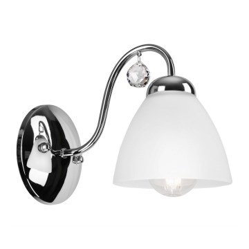 Pinta-asennettava kattokruunu MIRANDA 5xE27/60W/230V kiiltävä kromi