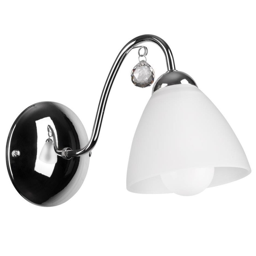 Pinta-asennettava kattokruunu MIRANDA 5xE27/60W/230V kiiltävä kromi