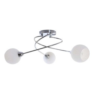 Pinta-asennettava kattokruunu PAVIA 3xE27/60W/230V - FSC-sertifioitu