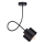 Pinta-asennettava kattokruunu SIMPLY BLACK 1xE27/60W/230V