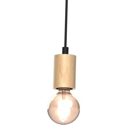 Pinta-asennettava kattokruunu VIGA 2xE27/60W/230V puu