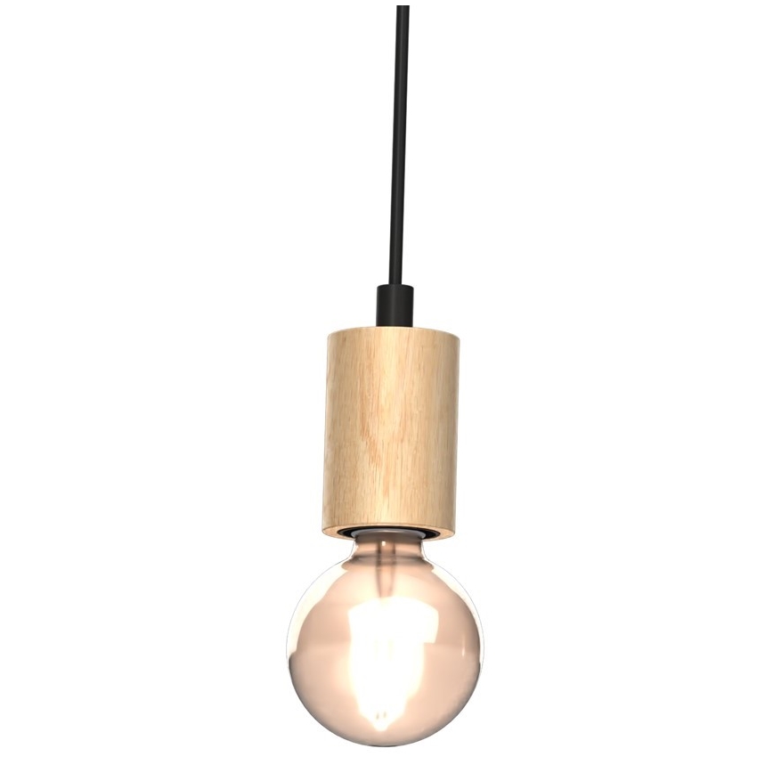 Pinta-asennettava kattokruunu VIGA 2xE27/60W/230V puu