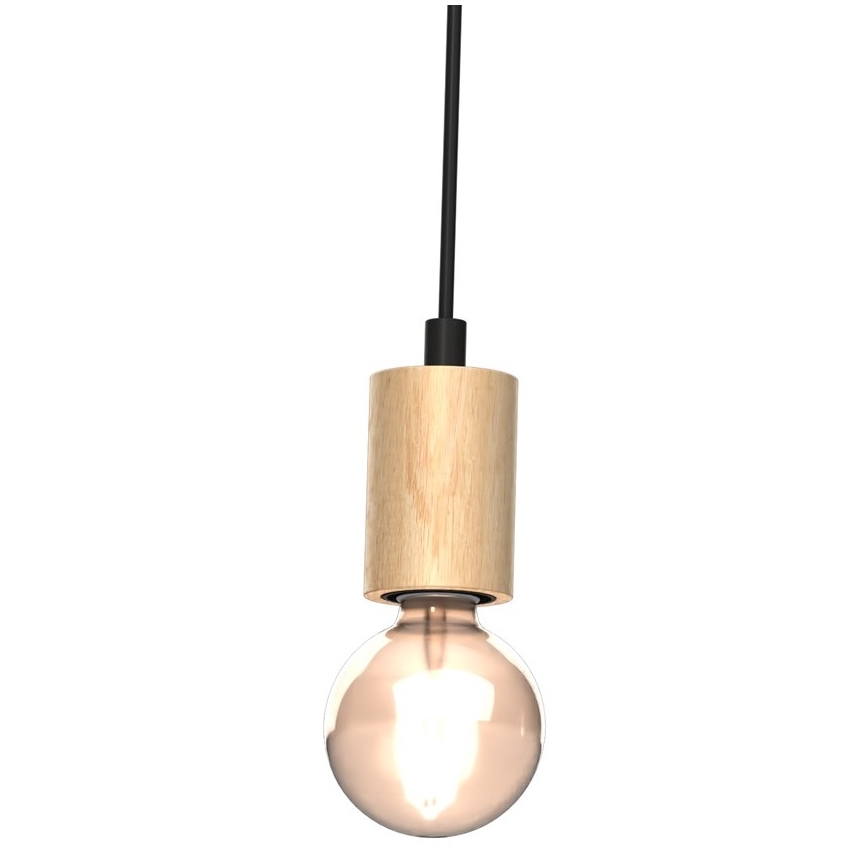 Pinta-asennettava kattokruunu VIGA 5xE27/60W/230V puu