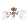 Pinta-asennettava kattokruunu VILETTA 5xE27/60W/230V - FSC-sertifioitu