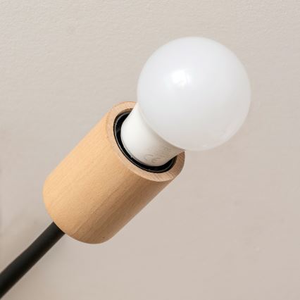 Pinta-asennettava kattovalaisin CAMBRIDGE 4xE27/15W/230V mänty