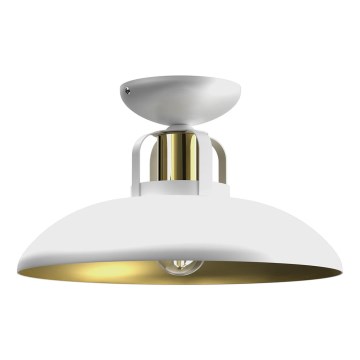Pinta-asetettava kattokruunu FELIX 1xE27/60W/230V valkoinen