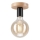 Pinta-asetettava kattokruunu VITO OAK 1xE27/60W/230V tammi