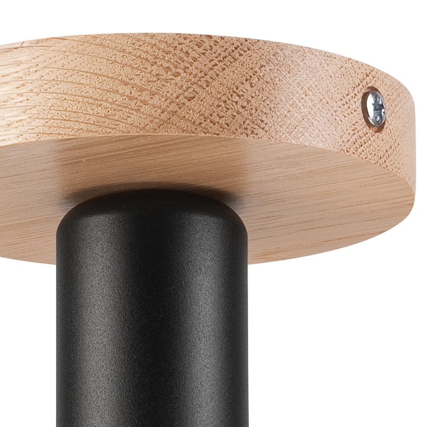 Pinta-asetettava kattokruunu VITO OAK 1xE27/60W/230V tammi