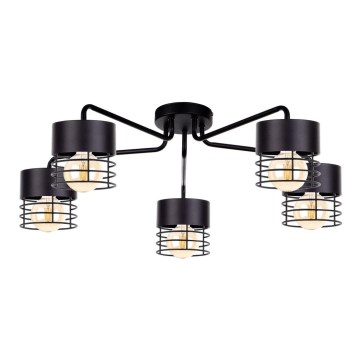 Pinta-asettava kattokruunu ELL 5xE27/60W/230V