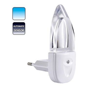 Pistorasialamppu MINI-LIGHT (sininen valo)