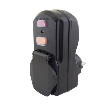 Pistorasian vikavirtalaite FK-PRCD-2 16A 230V + turvapistorasia IP54