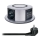 Pistorasiapylväs pöytälevylle langattomalla Qi-latauksella 3x230V + 1xUSB-A + 1xUSB-C hopea/musta