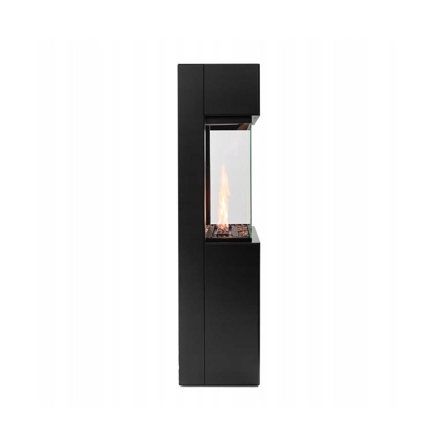 Planika - BIO-takka kaukosäätimellä 126,2x40 cm 3,5kW/230V musta