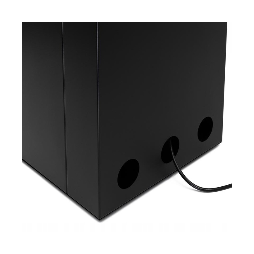 Planika - BIO-takka kaukosäätimellä 126,2x40 cm 3,5kW/230V musta