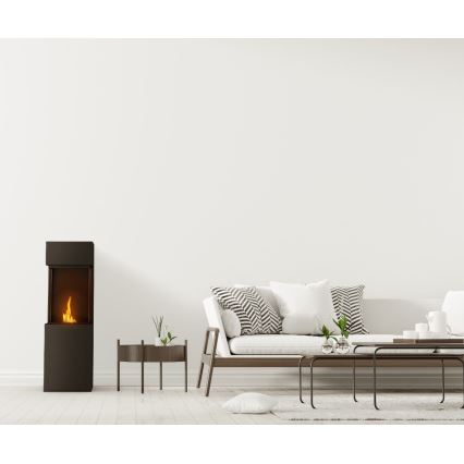 Planika - BIO takka kaukosäätimellä 126,2x40 cm 3,5kW/230V musta