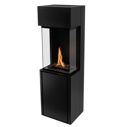 Planika - BIO takka kaukosäätimellä 126,2x40 cm 3,5kW/230V musta