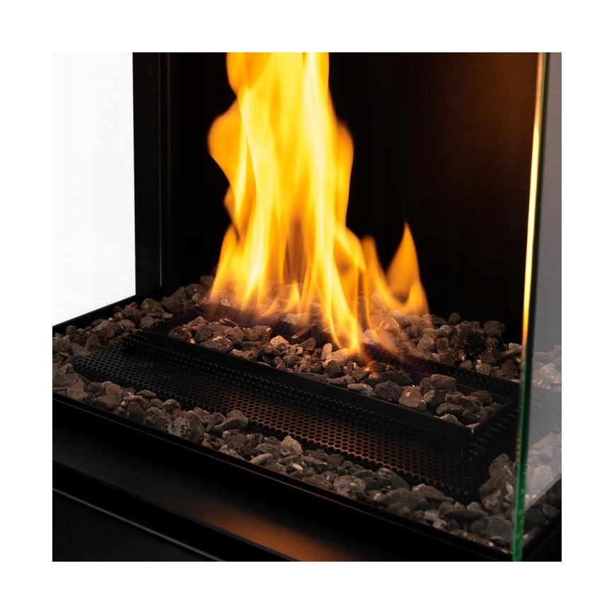 Planika - BIO takka kaukosäätimellä 126,2x40 cm 3,5kW/230V musta