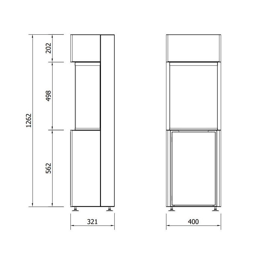 Planika - BIO takka kaukosäätimellä 126,2x40 cm 3,5kW/230V musta