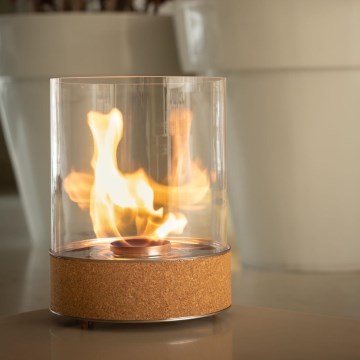 Planika - BIO takka 36,3x25,1 cm 2,5kW beige