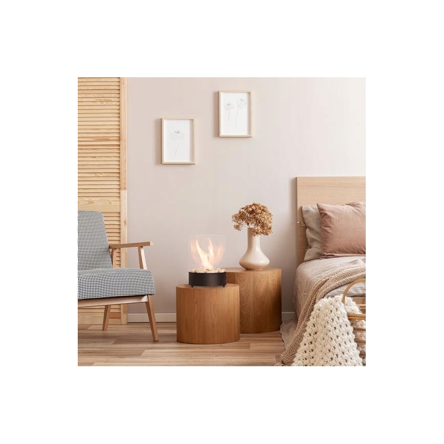 Planika - BIO-takka 36,3x25,1 cm 2,5 kW musta