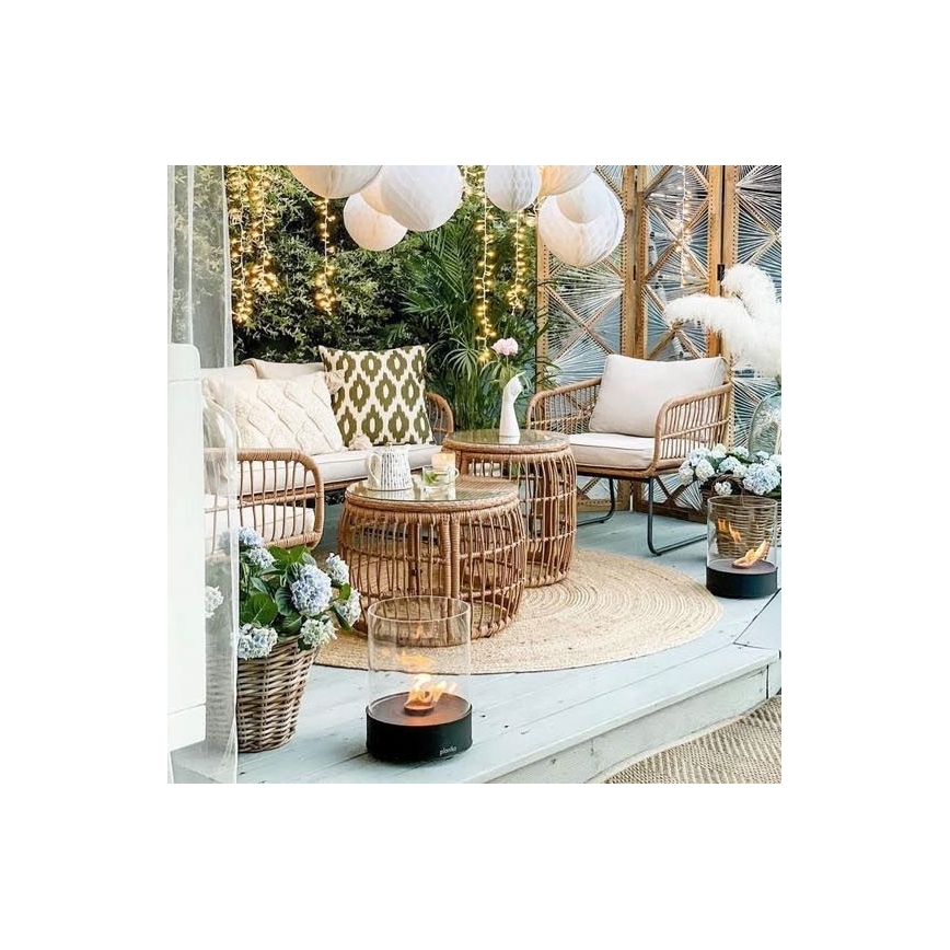 Planika - BIO-takka 36,3x25,1 cm 2,5 kW musta