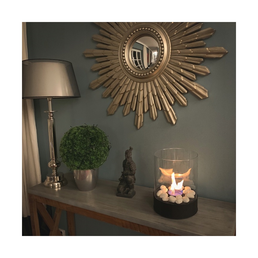 Planika - BIO-takka 36,3x25,1 cm 2,5 kW musta