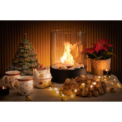 Planika - BIO-takka 36,3x25,1 cm 2,5 kW musta