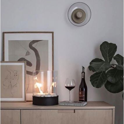 Planika - BIO-takka 36,3x25,1 cm 2,5 kW musta