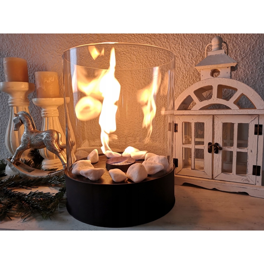 Planika - BIO-takka 36,3x25,1 cm 2,5 kW musta