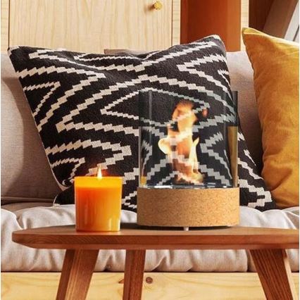 Planika - BIO takka 36,3x25,1 cm 2,5kW beige