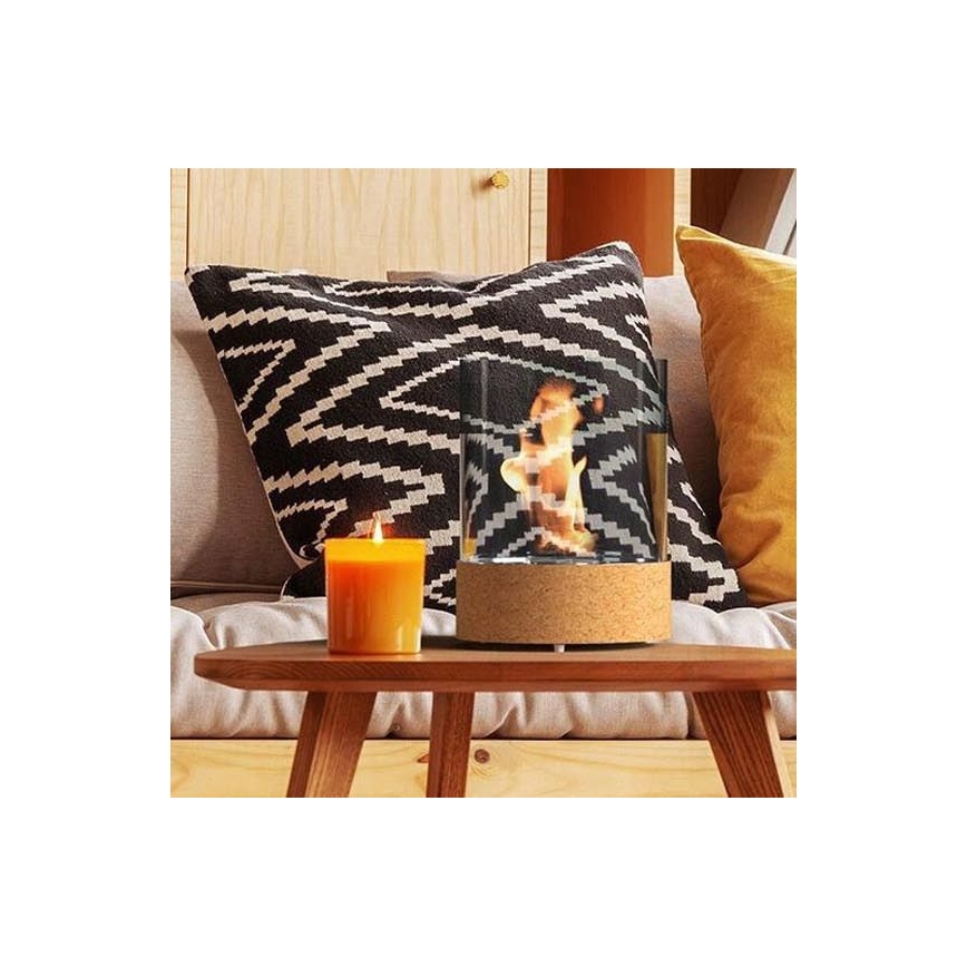 Planika - BIO takka 36,3x25,1 cm 2,5kW beige