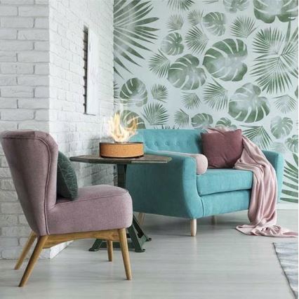 Planika - BIO takka 36,3x25,1 cm 2,5kW beige
