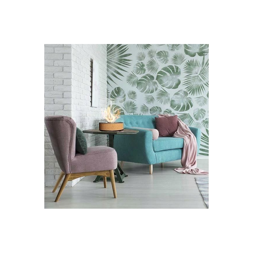 Planika - BIO takka 36,3x25,1 cm 2,5kW beige