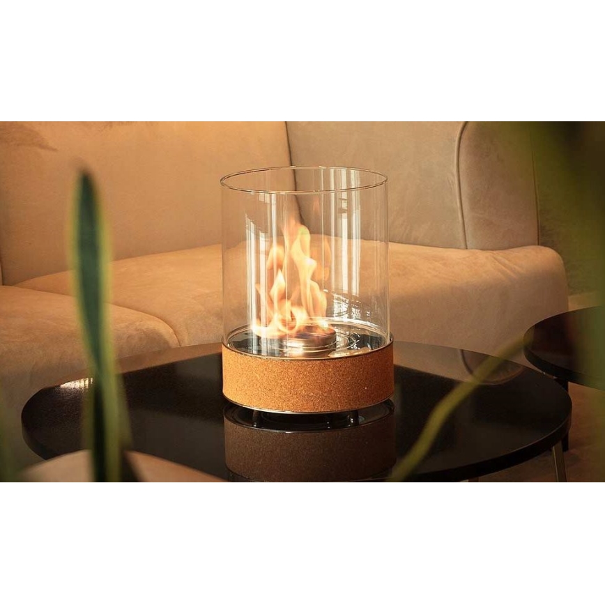 Planika - BIO takka 36,3x25,1 cm 2,5kW beige