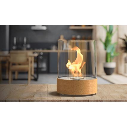 Planika - BIO takka 36,3x25,1 cm 2,5kW beige