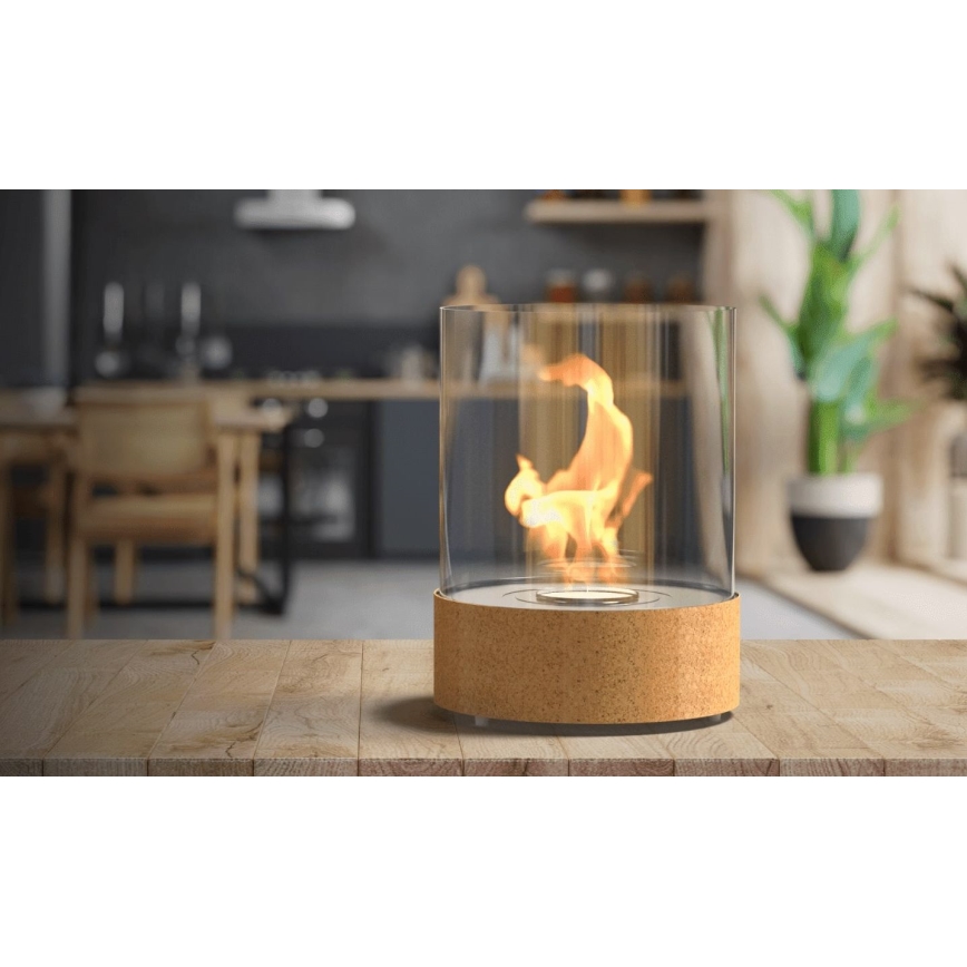 Planika - BIO takka 36,3x25,1 cm 2,5kW beige