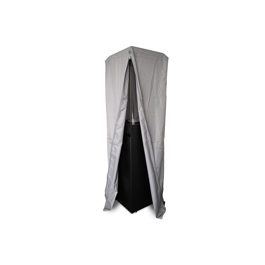 Planika - Ulkotila kaasu takka 142x36 cm 8kW 1xAAA musta + suojus