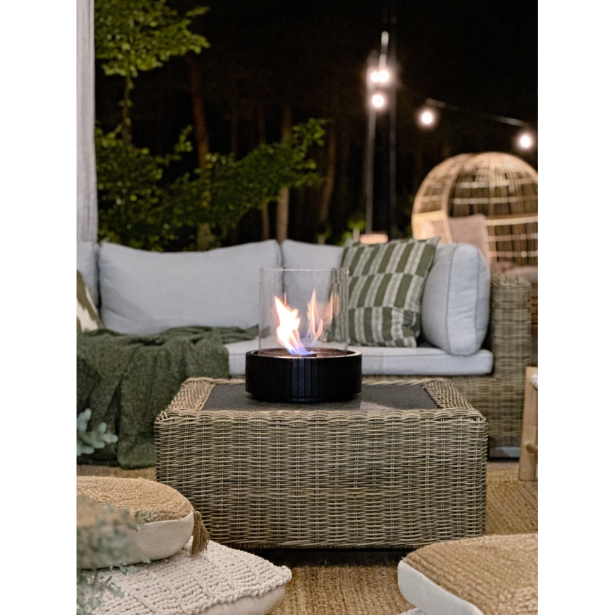 Planika - BIO takka 35,3x25,1 cm 2,5kW musta