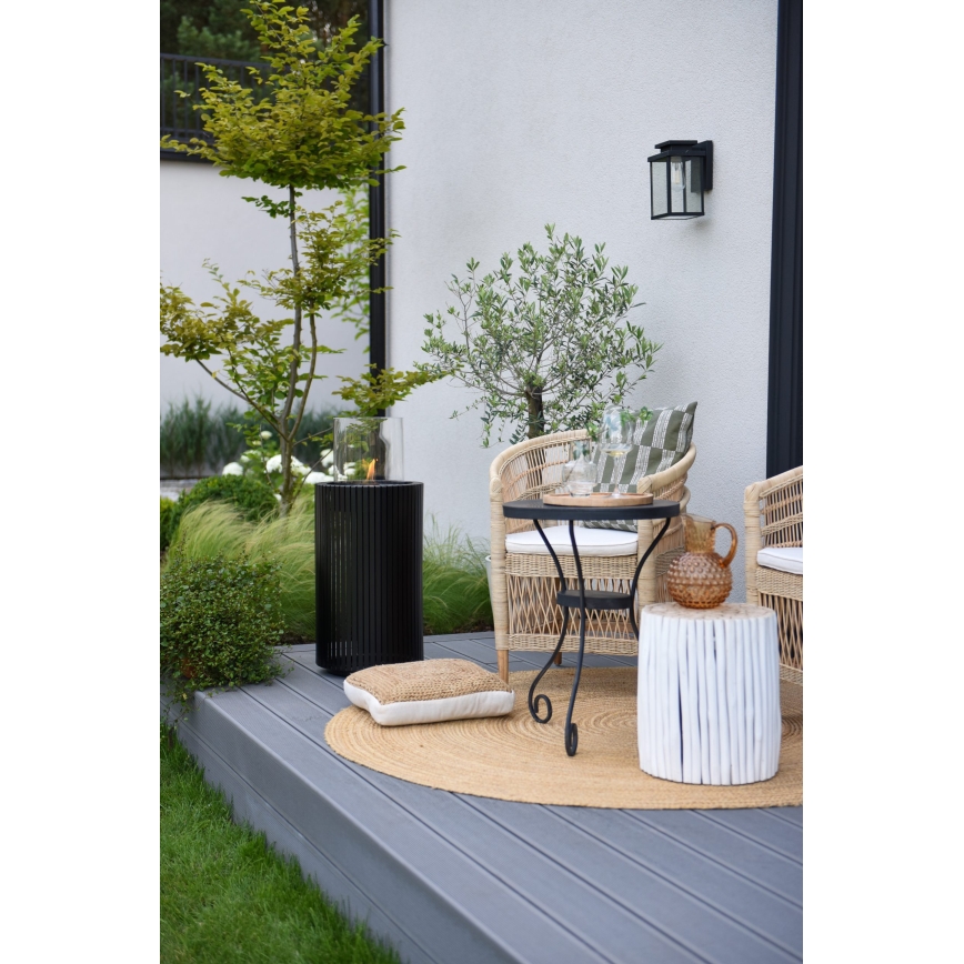 Planika - BIO takka 87x37,6 cm 2,5kW musta + suojus