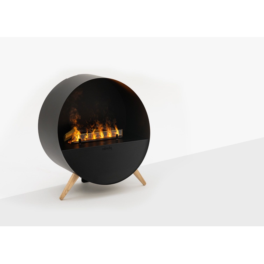 Planika - Vesihöyrytakka kaukosäätimellä 72,9x65,3 cm 125W/230V musta