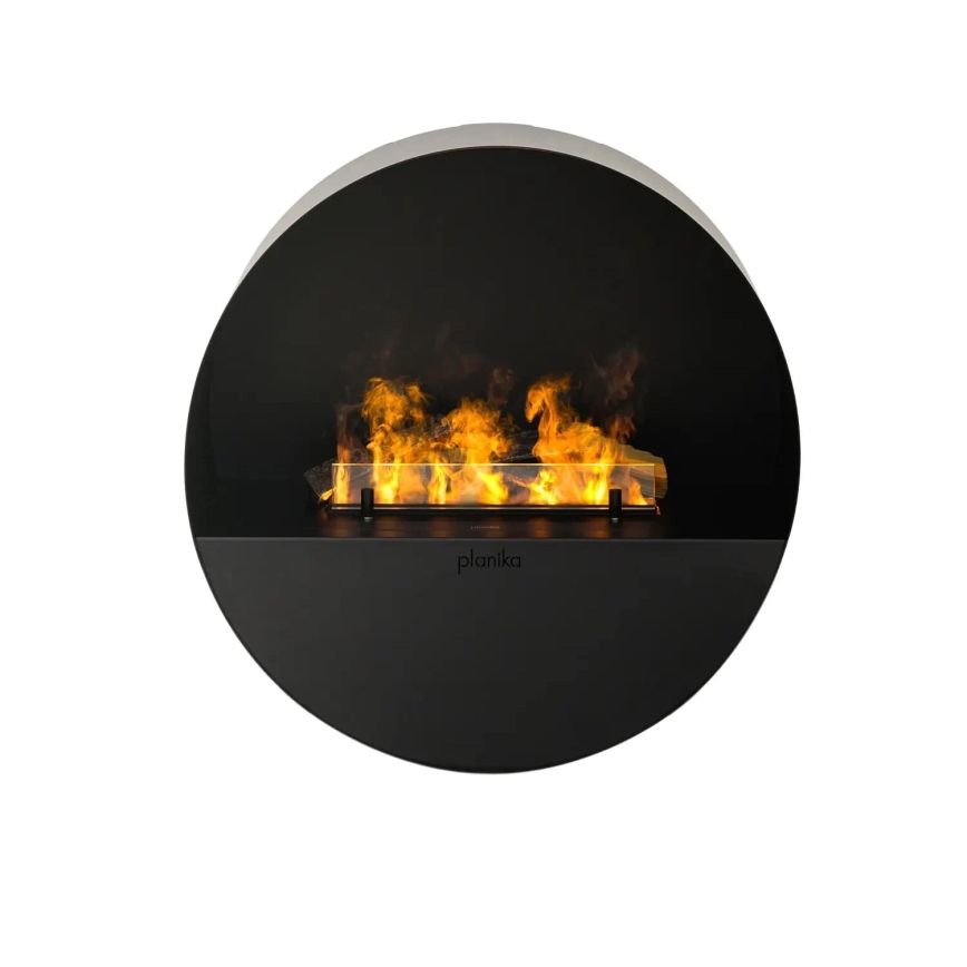 Planika - Vesihöyrytakka kaukosäätimellä 72,9x65,3 cm 125W/230V musta