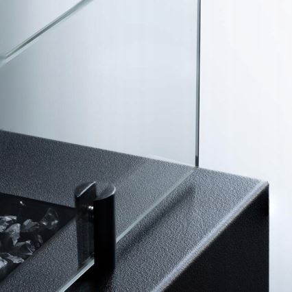 Planika - Ulkokäyttöinen kaasukamiina 41,4x69,8 cm 10 kW 1xAAA musta + suojakansi