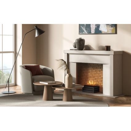 Planika - BIO takka kaukosäätimellä 20,8x38,5 cm 2,5kW/230V musta
