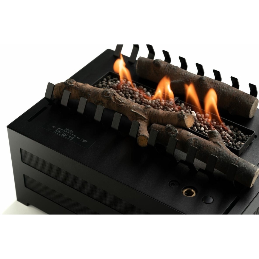 Planika - BIO takka kaukosäätimellä 20,8x38,5 cm 2,5kW/230V musta
