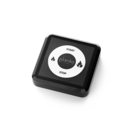 Planika - BIO takka kaukosäätimellä 20,8x38,5 cm 2,5kW/230V musta